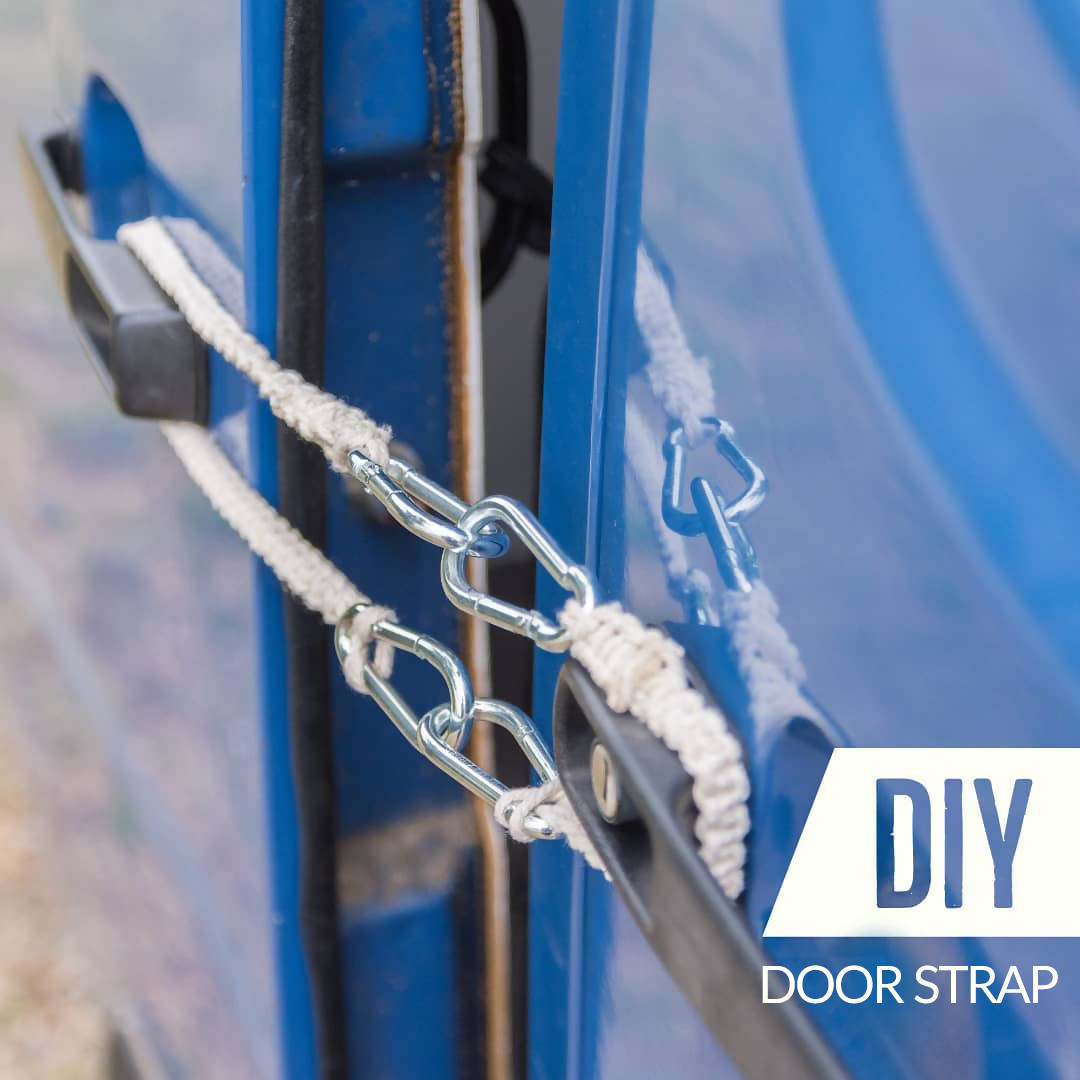 DIY Door strap