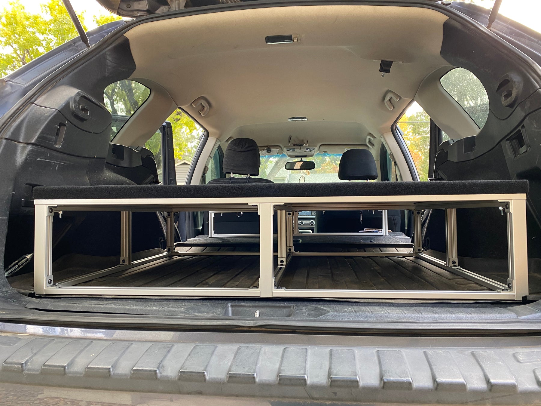 Universal Aluminum Car Camper Bed Platform