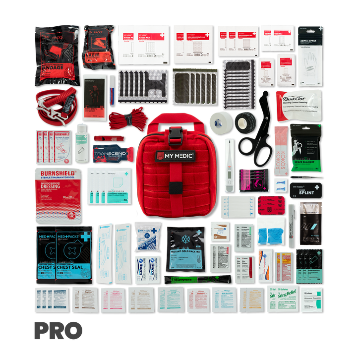 My Medic Myfax Pro Red First aid kit for emergencies anywhere